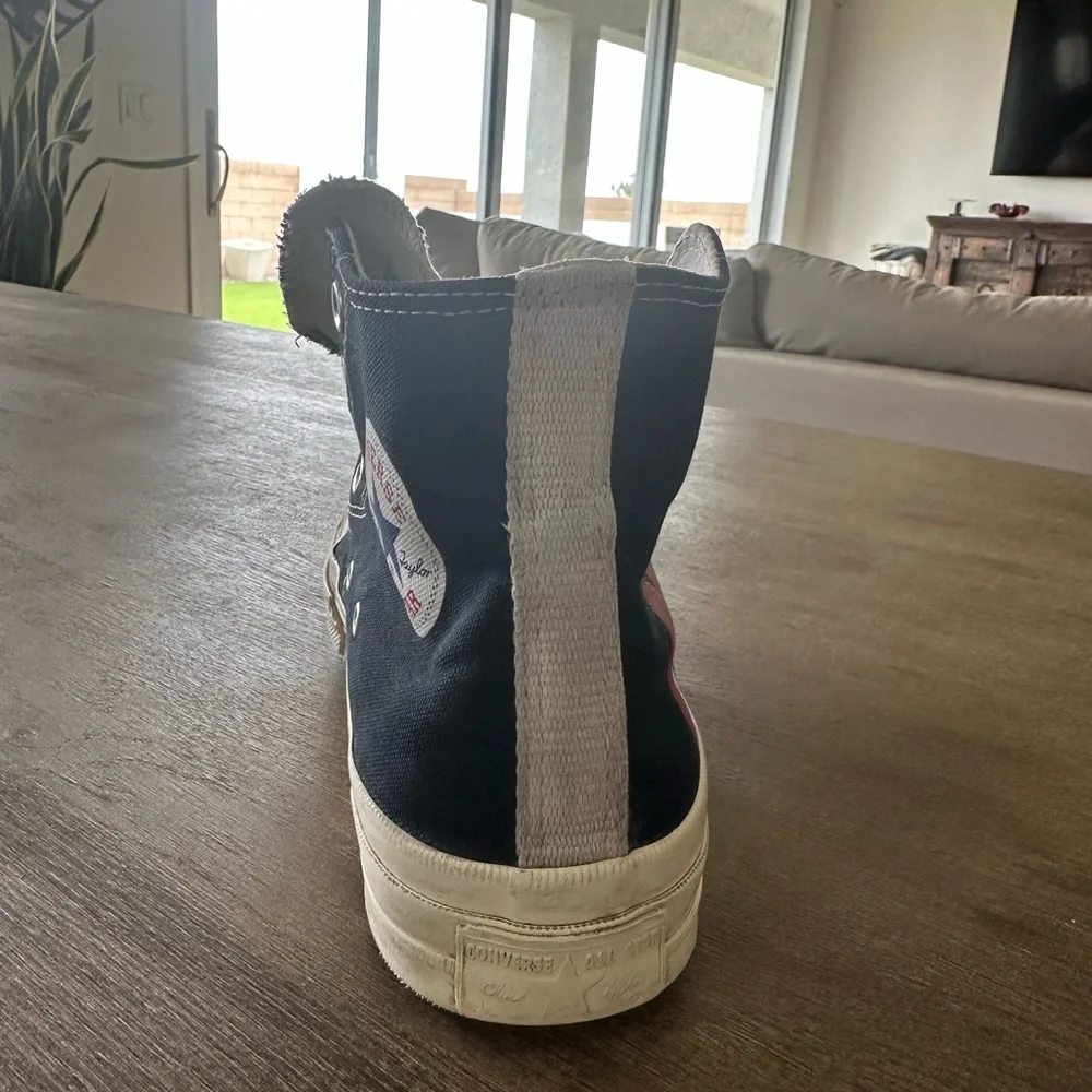 Converse x Comme des Garçons Play Chuck 70 High-Top Sneakers